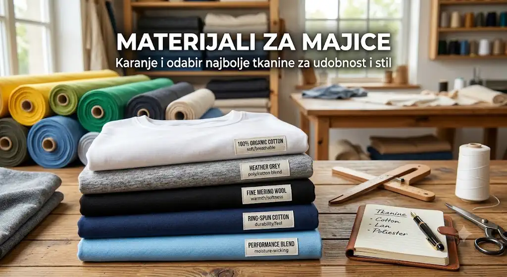 materijali za majice i kvalitetne tkanine